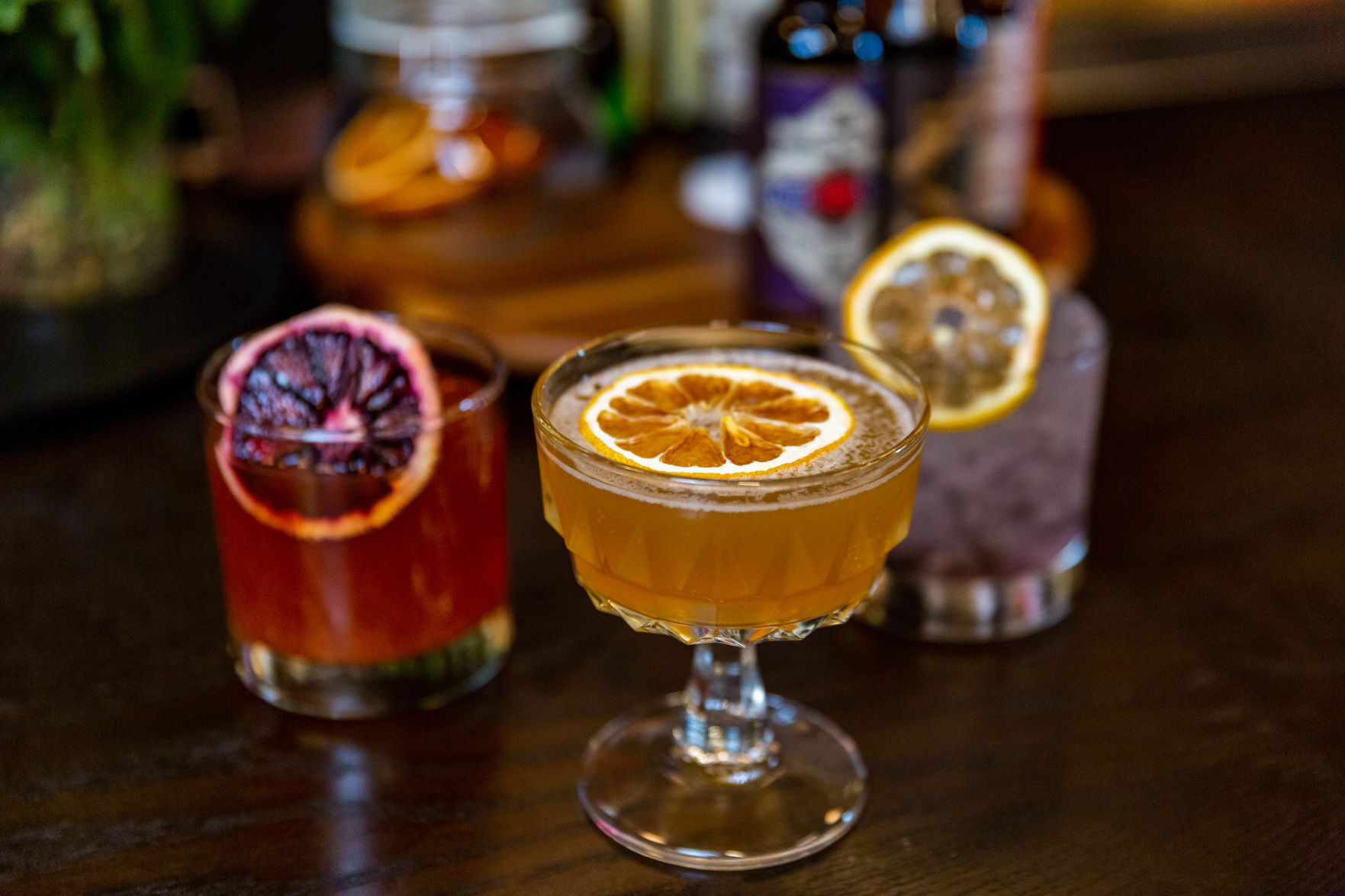Cocktails at Takashima Record Bar